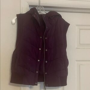 FP Movement by Free People Dark Purple Puffer Vest